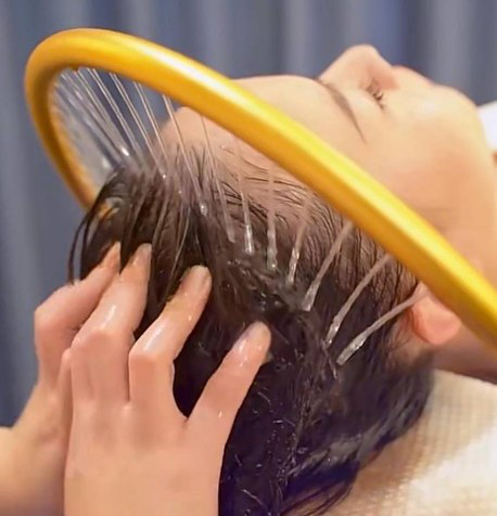 Water-circulation scalp therapy